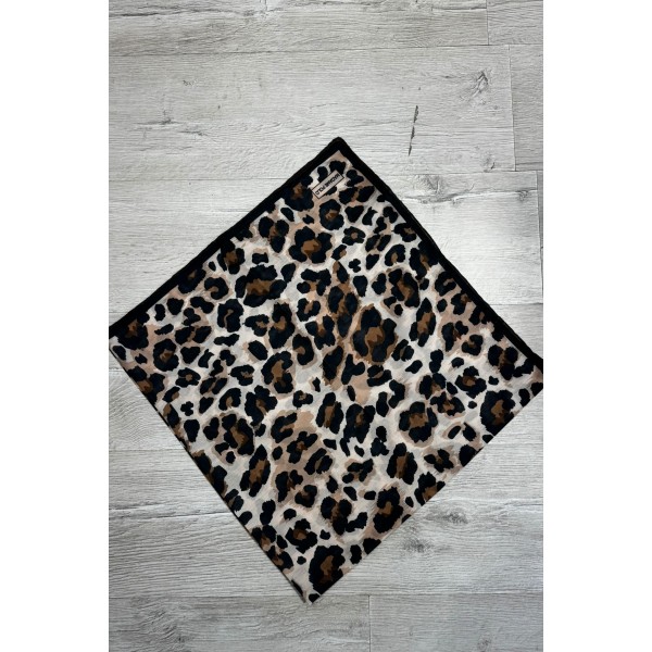Dijital Soft Leopar Eşarp 01AK